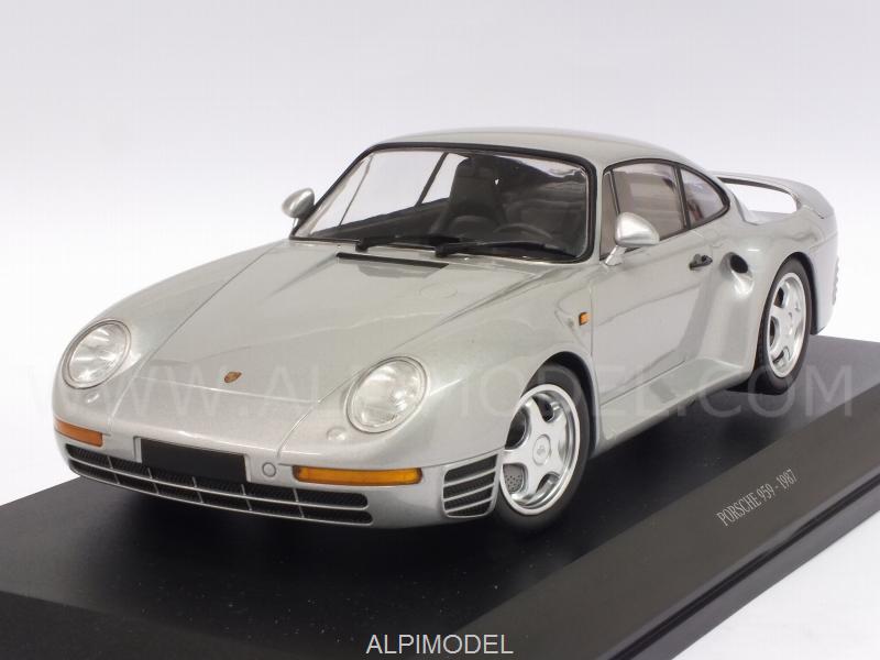 Porsche 959 1987 (Silver) by minichamps
