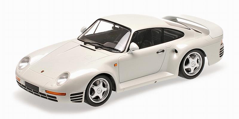 Porsche 959 1987 (White Metallic) by minichamps