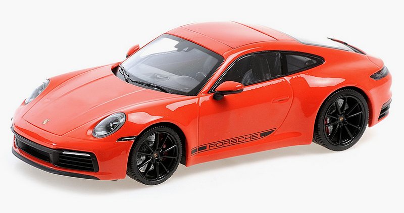 Porsche 911 Carrera 4S 2019 (Orange) by minichamps