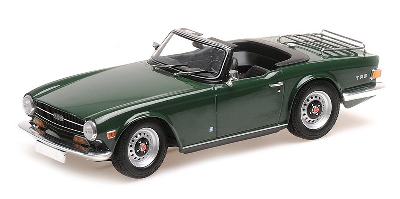 Triumph TR6 LHD 1969 (Dark Green) by minichamps