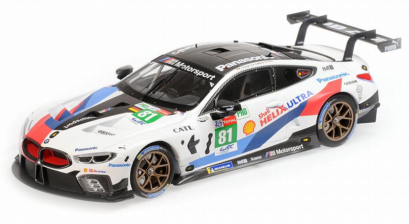 BMW M8 GTE 24h Le Mans 2018 Tomczyk - Catsburg - Eng by minichamps