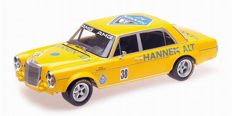 Mercedes Benz 300 Sel 6.8 Hans Heyer Saisonfinale Hockenheim 1971 by minichamps