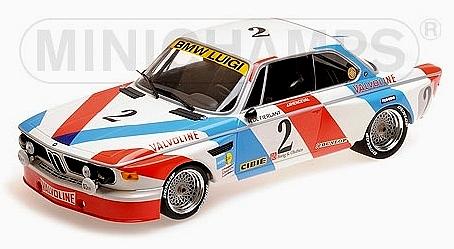 BMW 3.0 Csl Luigi Racing De Fierlant Xhenceval Winner 24h Spa 1975 by minichamps