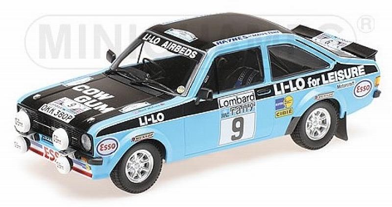 Ford Escort RS1800 Esso Lombard RAC Rally 1978 Clark - Wilson by minichamps