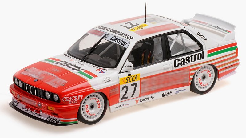 BMW M3 Bigazzi Team #27 Spa 1990 Soper - Hahne - Martin by minichamps