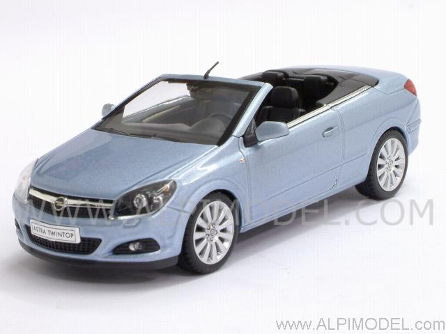 Opel Astra TwinTop (Light Blue Metallic) (Opel Promotional) by minichamps