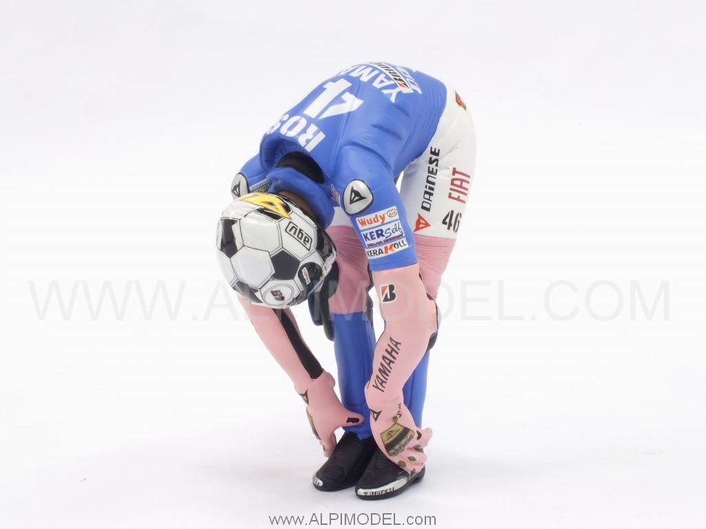 Valentino Rossi figure MotoGP 2008 'Stretching' by minichamps