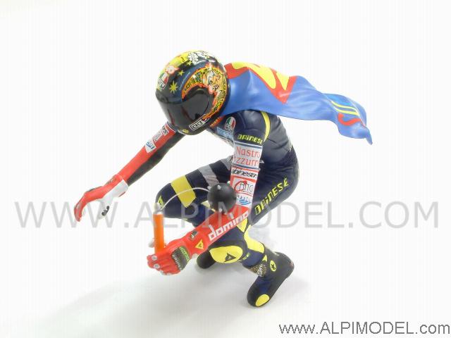 Valentino Rossi Riding Figurine  World Champion GP 125  1997 - minichamps