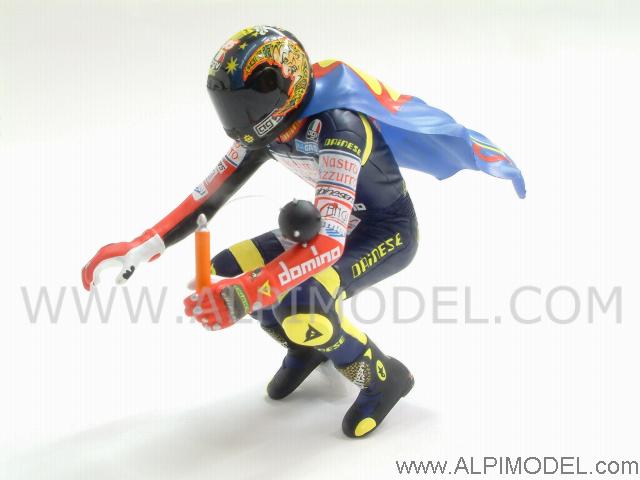 Valentino Rossi Riding Figurine  World Champion GP 125  1997 by minichamps