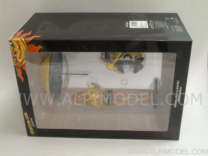 Valentino Rossi + Grid Girl Ombrellina (2 figures) MotoGP 2006 Limited Edition 576pcs. - minichamps