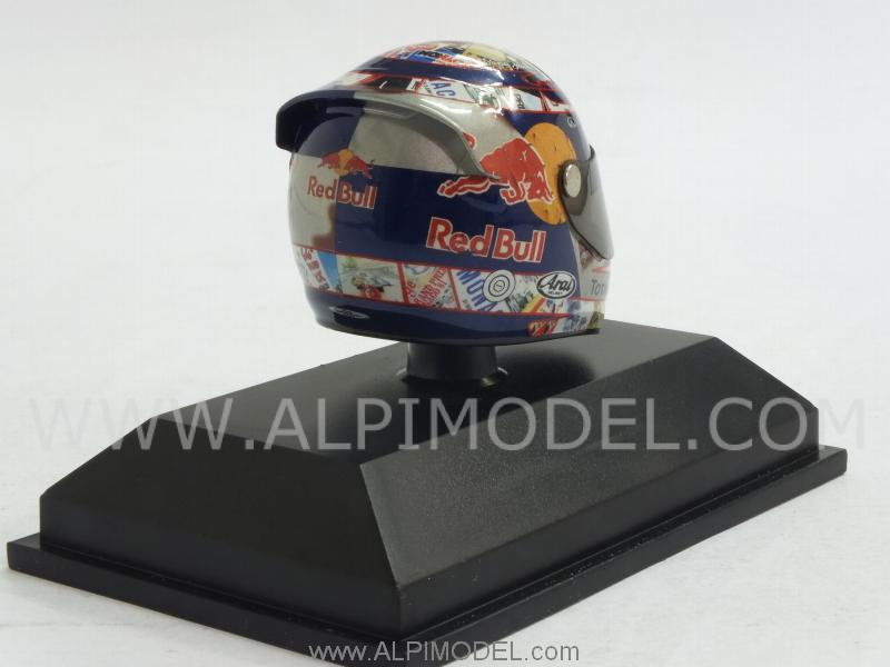 Helmet Arai GP Monaco 2011 World Champion Sebastian Vettel (1/8 scale - 3cm) - minichamps