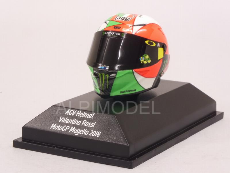 Helmet AGV MotoGP Mugello 2018 Valentino Rossi by minichamps