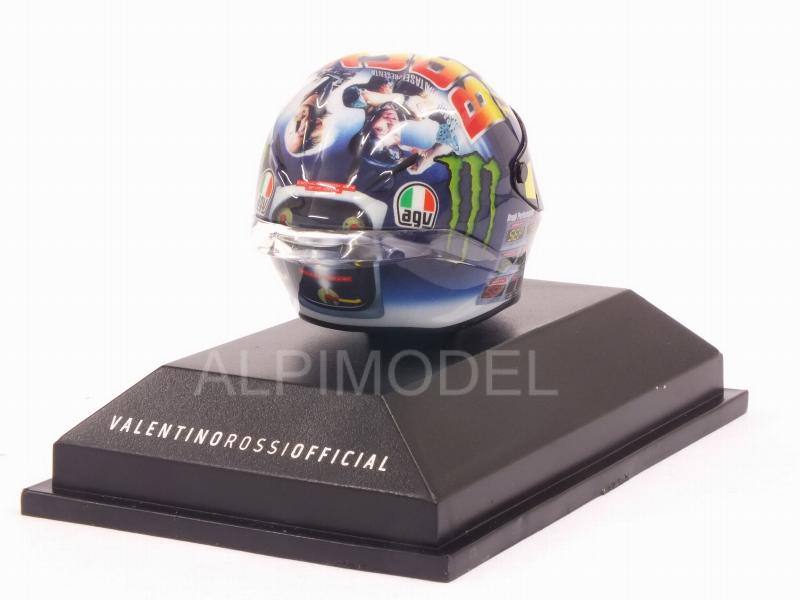 Helmet AGV MotoGP Misano 2018 Valentino Rossi - minichamps