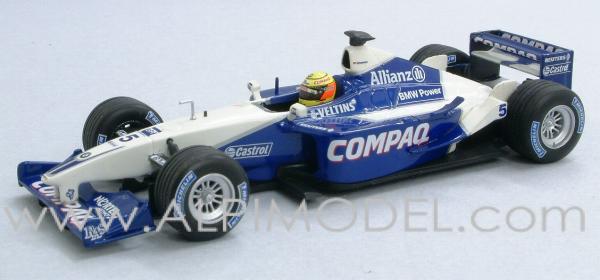 Williams FW23 BMW Schumacher 'KEEP YOUR DISTANCE' 1st practice San Marino GP Limited Edition - minichamps