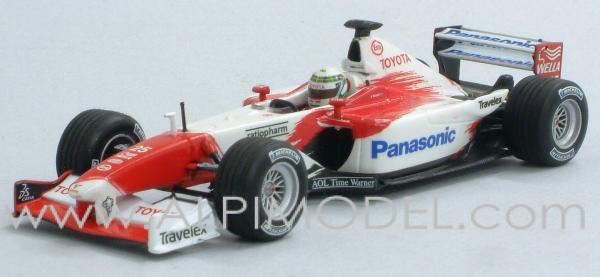 Toyota F1 Panasonic TF102 2002 Allan McNish by minichamps
