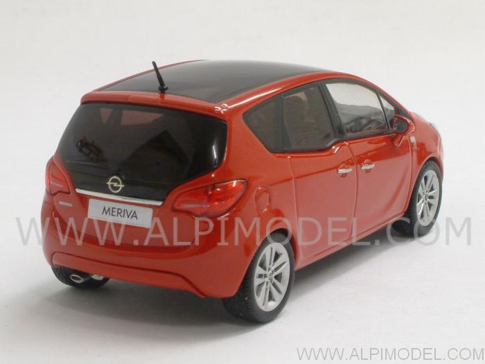 Opel Meriva 2011 (Magma Red) - minichamps