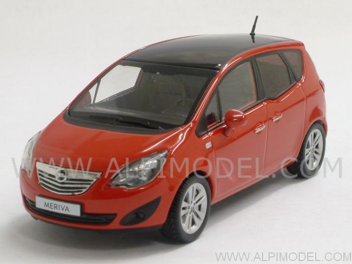 Opel Meriva 2011 (Magma Red) by minichamps