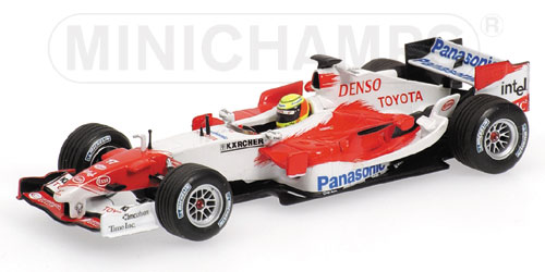 Toyota TF105 Panasonic Ralf Schumacher 2005 by minichamps
