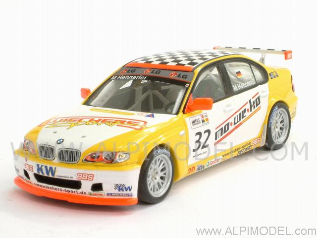 BMW 320i #32 Independents Trophy Winner WTCC 2005 - Marc Hennerici by minichamps