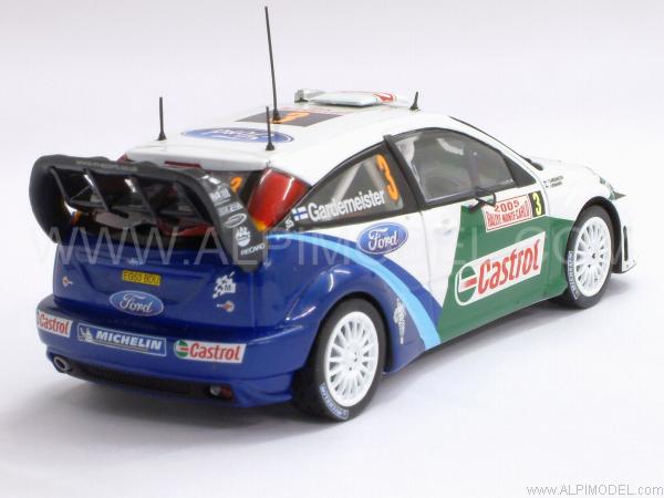 Ford Focus RS WRC Rally Monte Carlo 2005 Gardemeister - Honkainen - minichamps