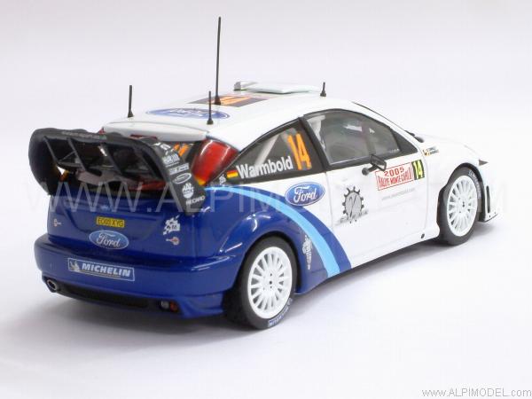 Ford Focus RS WRC Rally Monte Carlo 2005 Warmbold - Connolly - minichamps