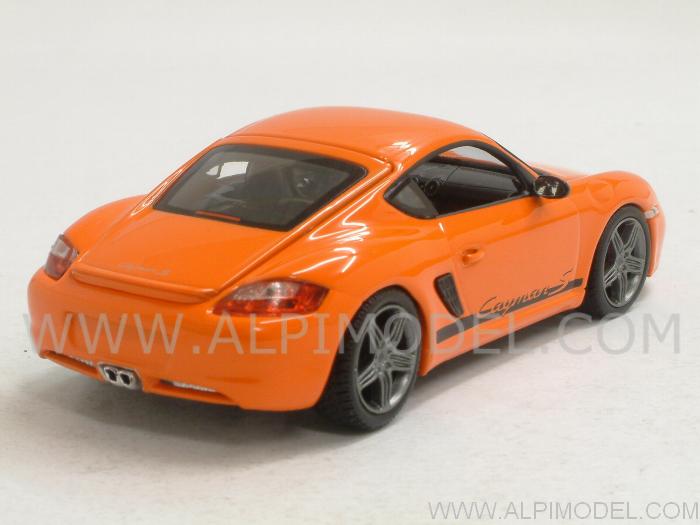 Porsche Cayman S Sport 2008 (Orange) - minichamps