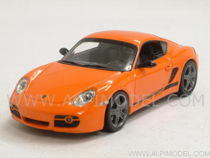Porsche Cayman S Sport 2008 (Orange) by minichamps
