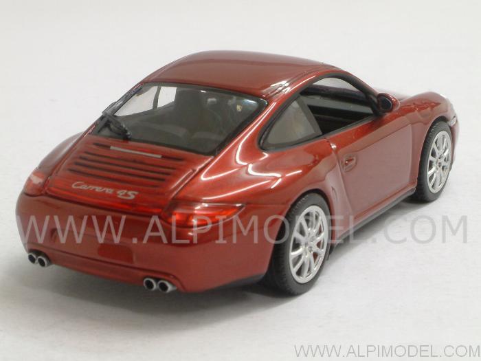 Porsche 911 Carrera 4S (997 II) 2008 (Rubin Red Metallic) - minichamps