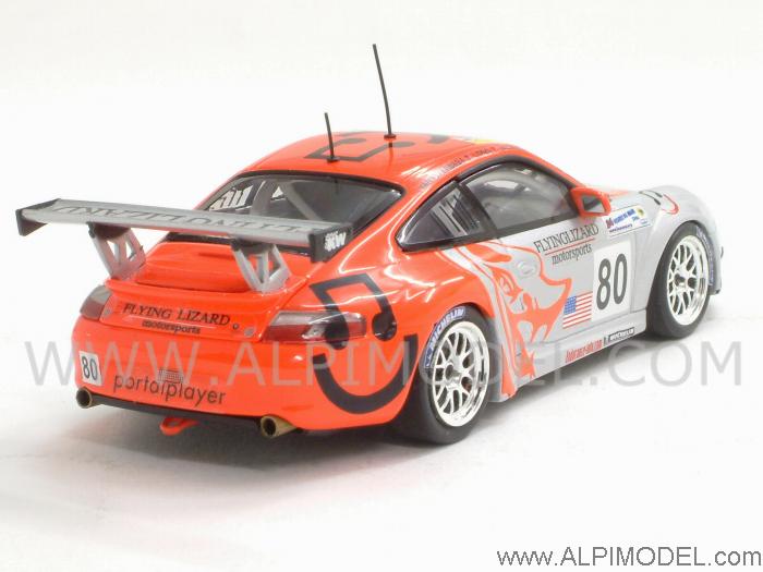 Porsche 911 GT3 RSR Flying Lizards Le Mans 2006 Van Overbeek - Long - Neiman - minichamps