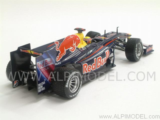 Red Bull RB5 2nd Place GP China 2009 Mark Webber - minichamps