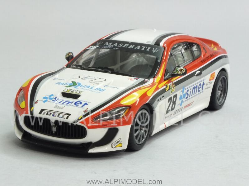 Maserati Granturismo MC GT4 #28 Trofeo Granturismo MC 2010 Smurra  - Piancastelli by minichamps