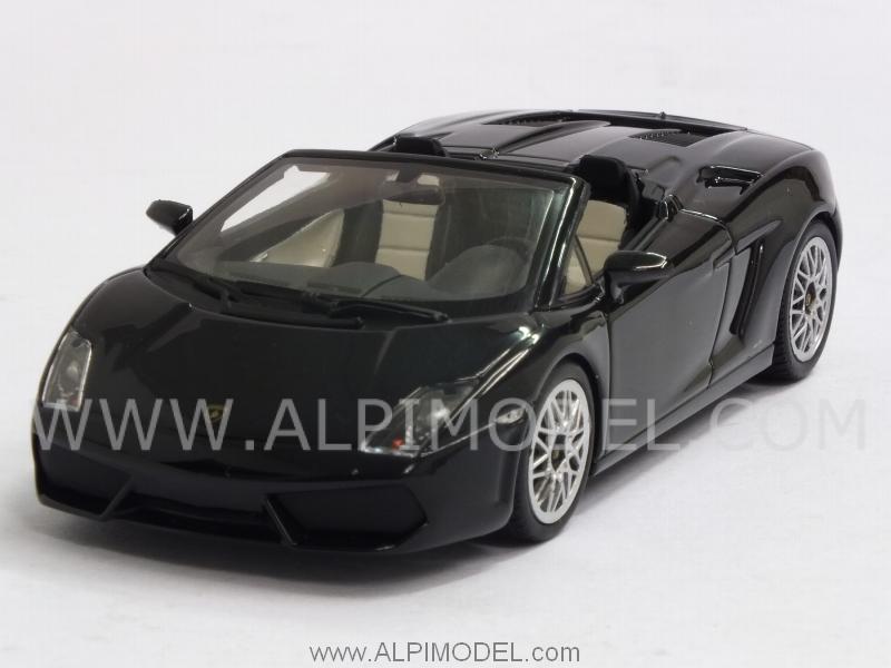 Lamborghini Gallardo LP560-4 Spider 2009 (Nero Noctis) by minichamps