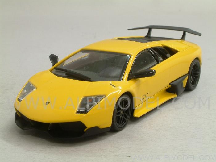 Lamborghini Murcielago LP670-4 SV 2009 (Evros Yellow) by minichamps