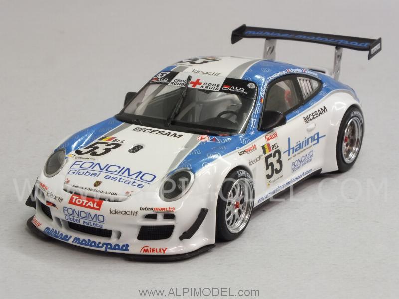Porsche 911 GT3 R #53 Class Winners 24h Spa 2010 Vannelet - Peyroles - Konstatinou - Haering by minichamps