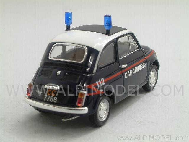 Fiat 500 1965 Carabinieri - minichamps
