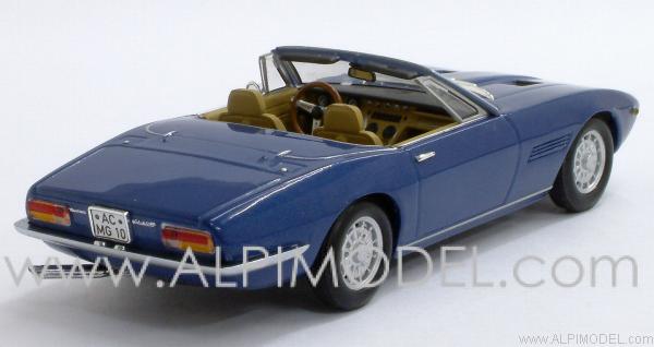 Maserati Ghibli Spider 1969 (Blue Metallic) - minichamps