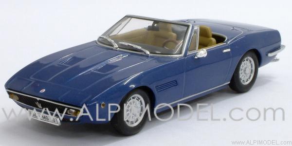 Maserati Ghibli Spider 1969 (Blue Metallic) by minichamps