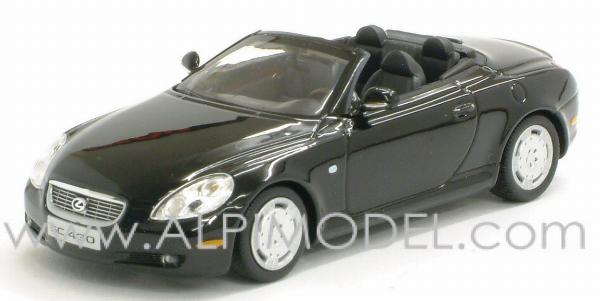 Lexus SC430 Cabriolet 2001 (Onyx Black) by minichamps