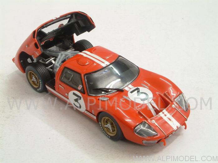 Ford GT40 MkII #3 Le Mans 1966 Gourney - Grant - minichamps