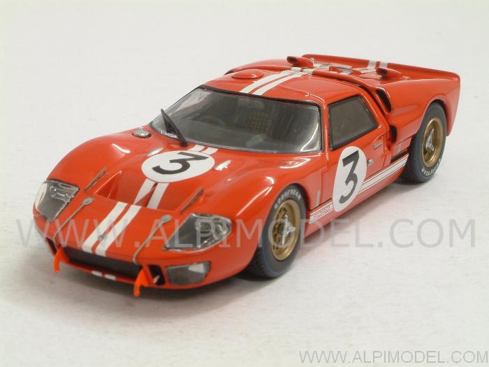 Ford GT40 MkII #3 Le Mans 1966 Gourney - Grant by minichamps