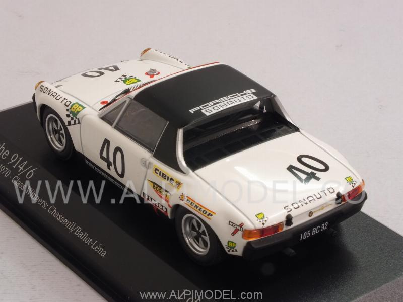 Porsche 914/6 #40 Class Winner 24h Le Mans 1970 Chasseuil - Ballot-Lena - minichamps