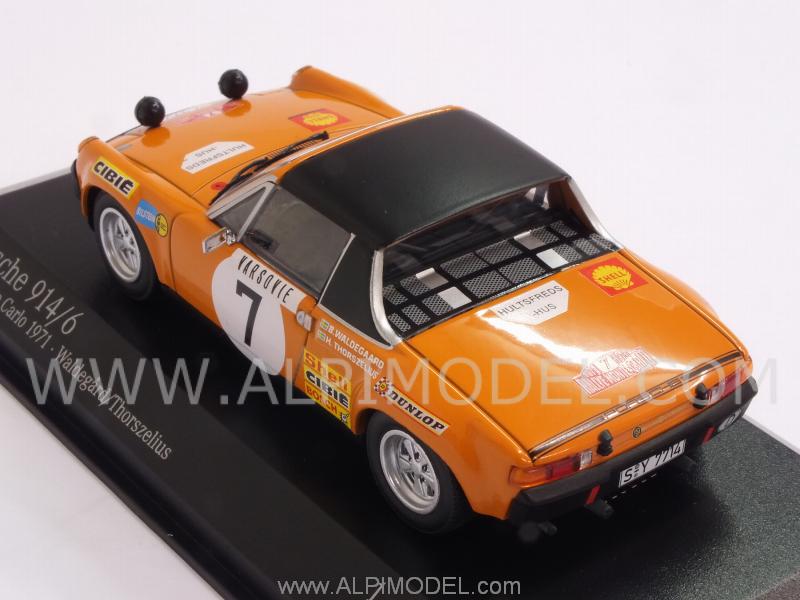 Porsche 914/6 #7 Rally Monte Carlo 1971 Waldegaard - Thorszelius - minichamps