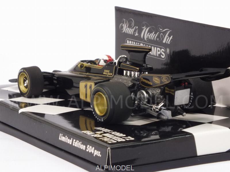 Lotus 72 Ford #11 GP USA 1972 Dave Walker - minichamps