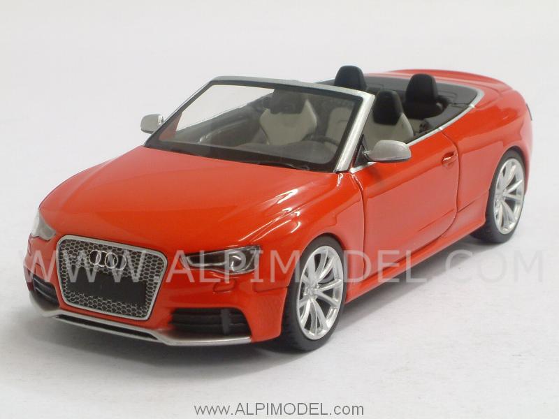 Audi RS5 Cabriolet 2012 (Misano Red Pearl Effect) by minichamps
