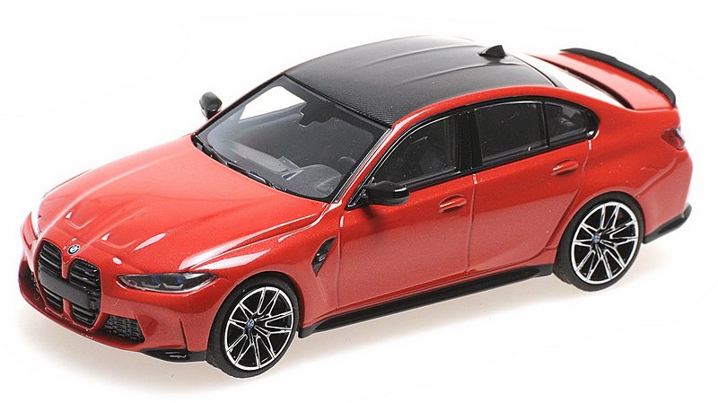 BMW M3 2020 (Red Metallic) by minichamps