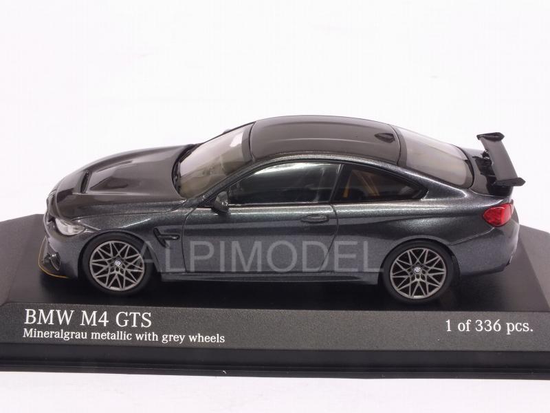 BMW M4 GTS 2016 (Mineral Grey Metallic) - minichamps