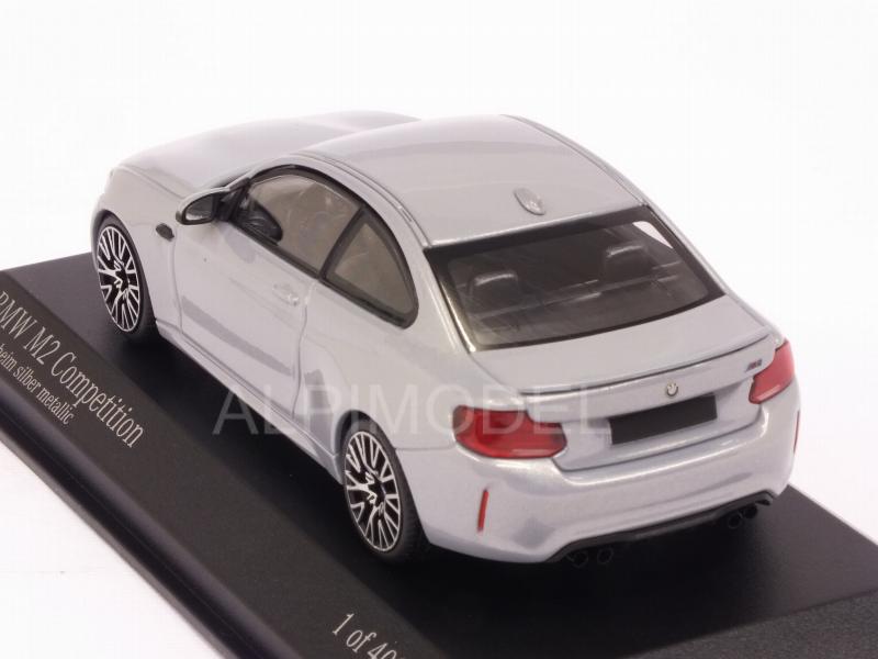 BMW M2 Competition 2019 (Hockenheim Silver) - minichamps
