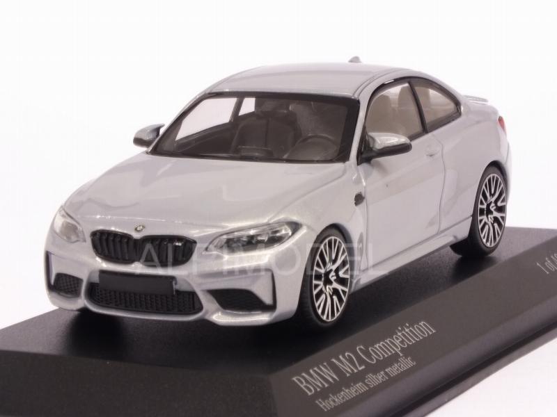 BMW M2 Competition 2019 (Hockenheim Silver) by minichamps