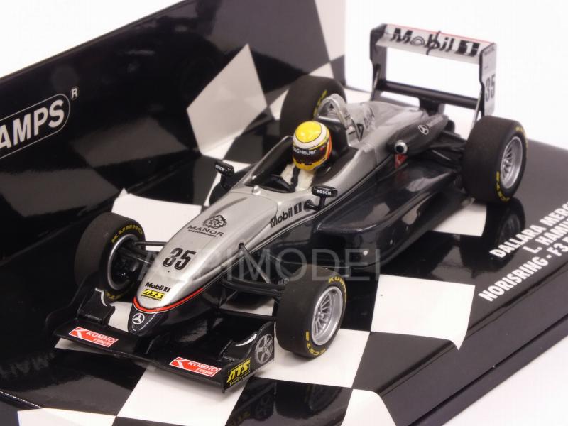Dallara F302 Mercedes F3 Winner Norisring 2004 Lewis Hamilton - minichamps