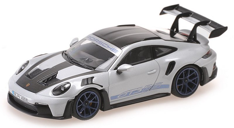 Porsche 911 GT3-RS (992) 2022 (Grey Metallic) by minichamps